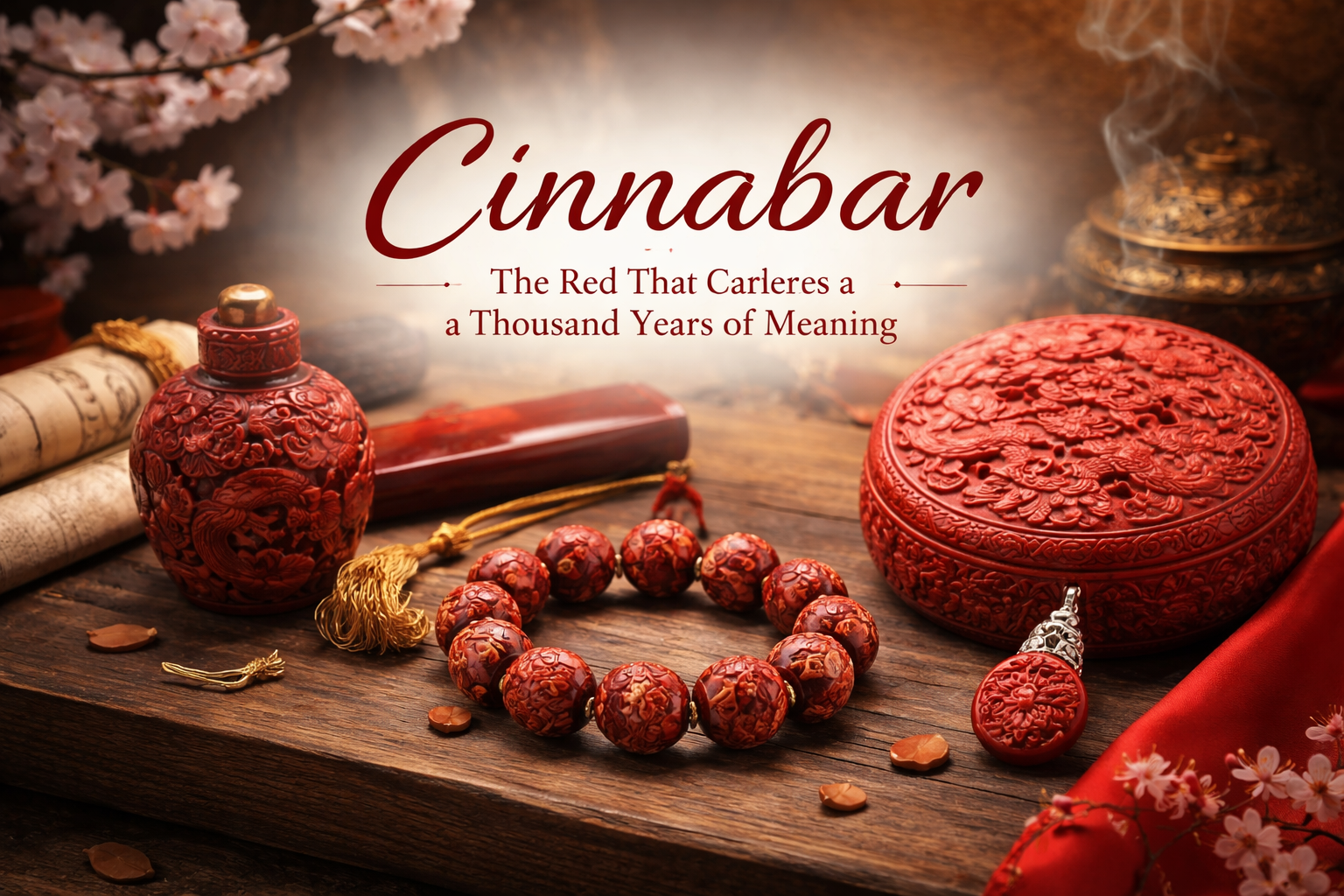 Cinnabar: The Red That Carries a Thousand Years of Meaning