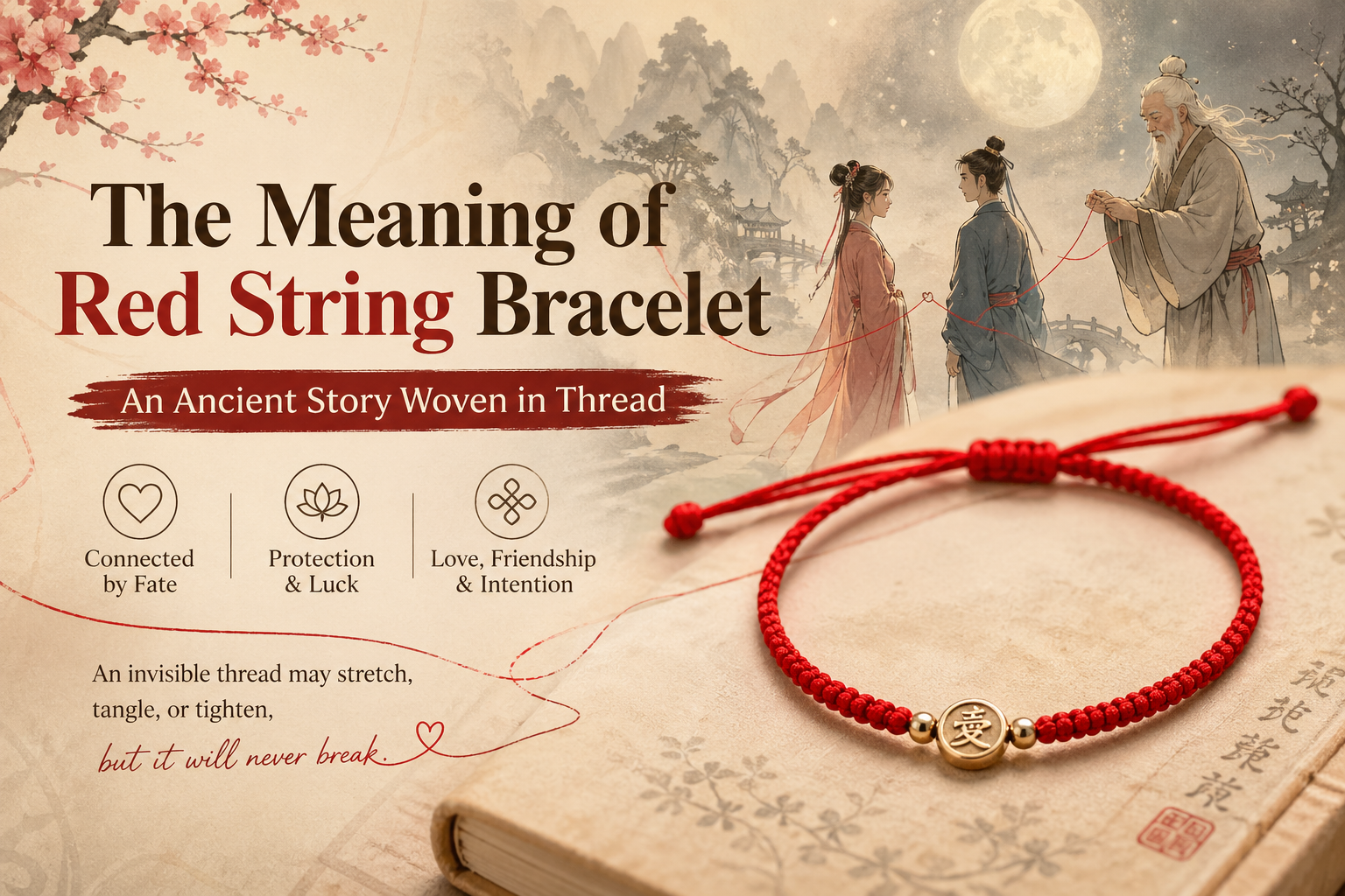 The Meaning of the Red String Bracelet (An Ancient Story Woven in Thread)