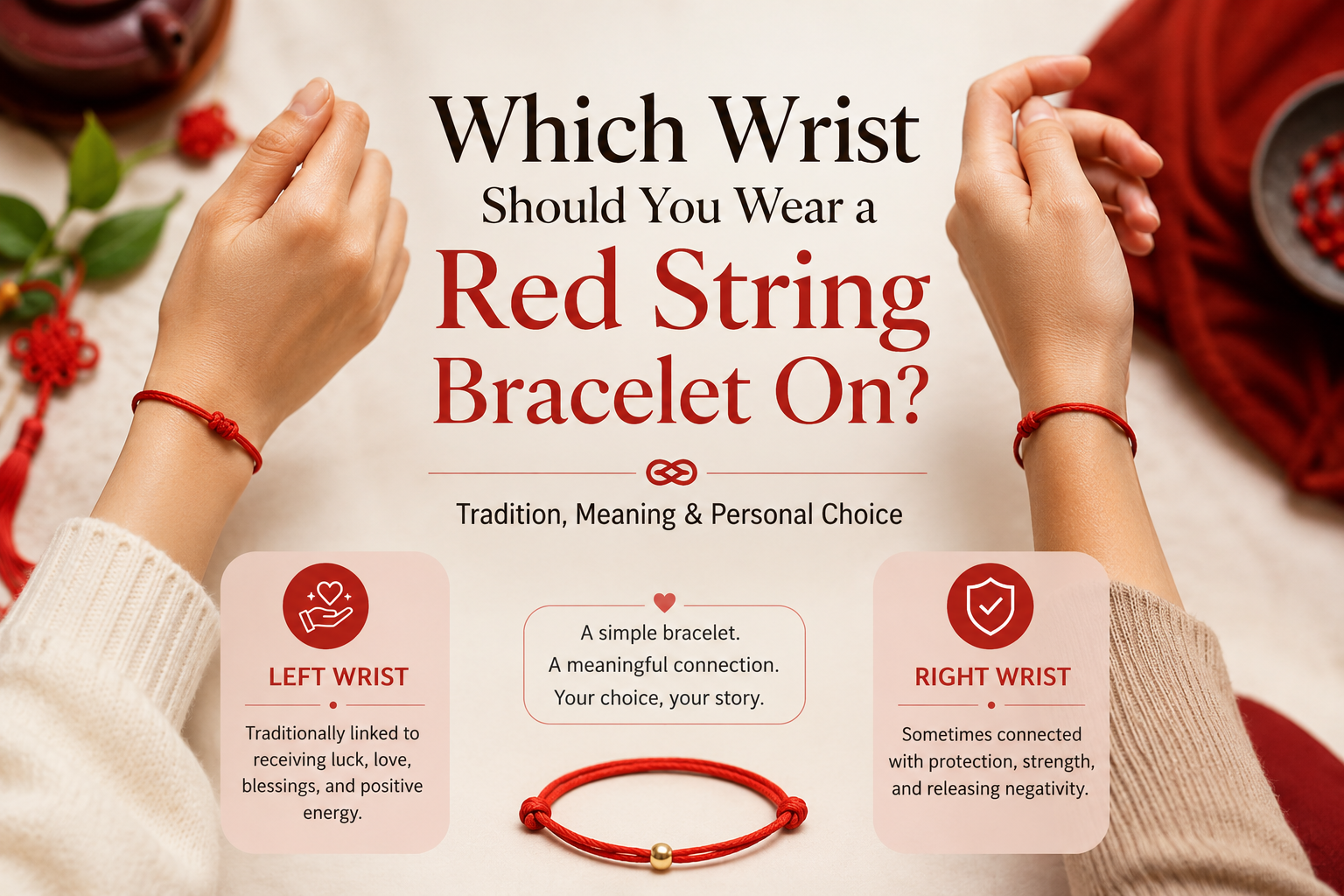 Which Wrist Should You Wear a Red String Bracelet On?