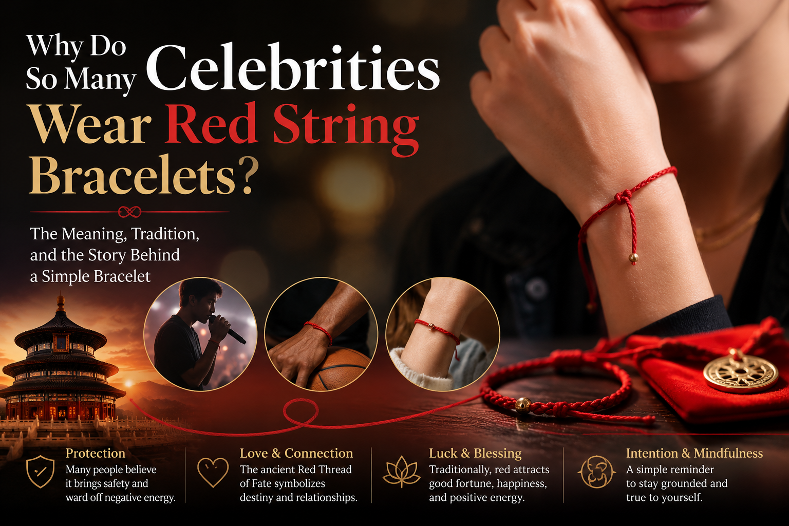 Why Do So Many Celebrities Wear Red String Bracelets?