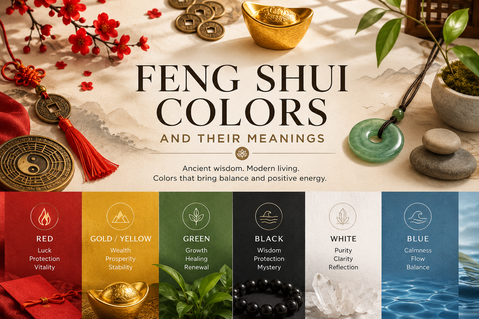Feng Shui Colors and Their Meanings: What I Learned After Years Around Chinese Culture