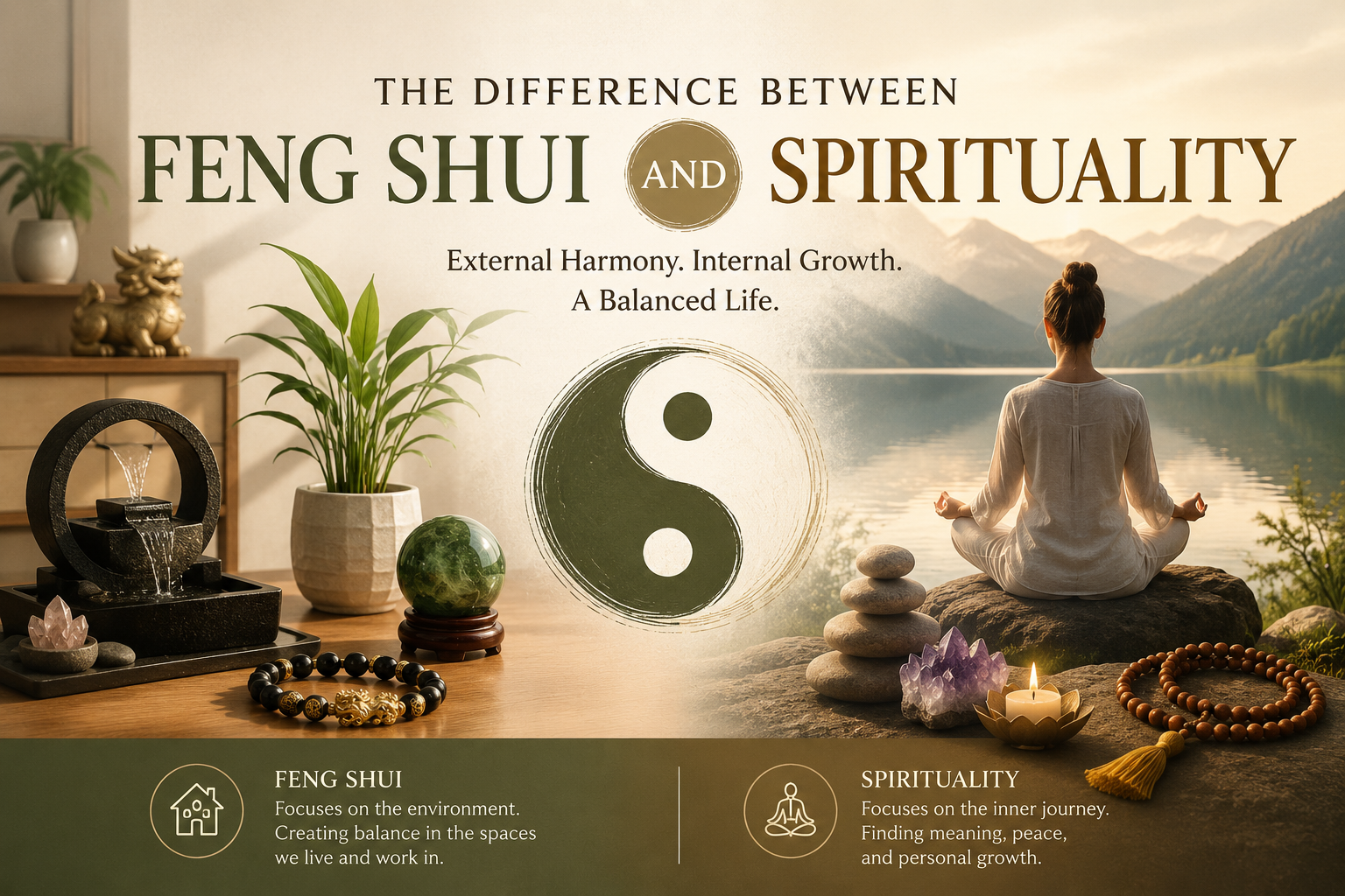 The Difference Between Feng Shui and Spirituality