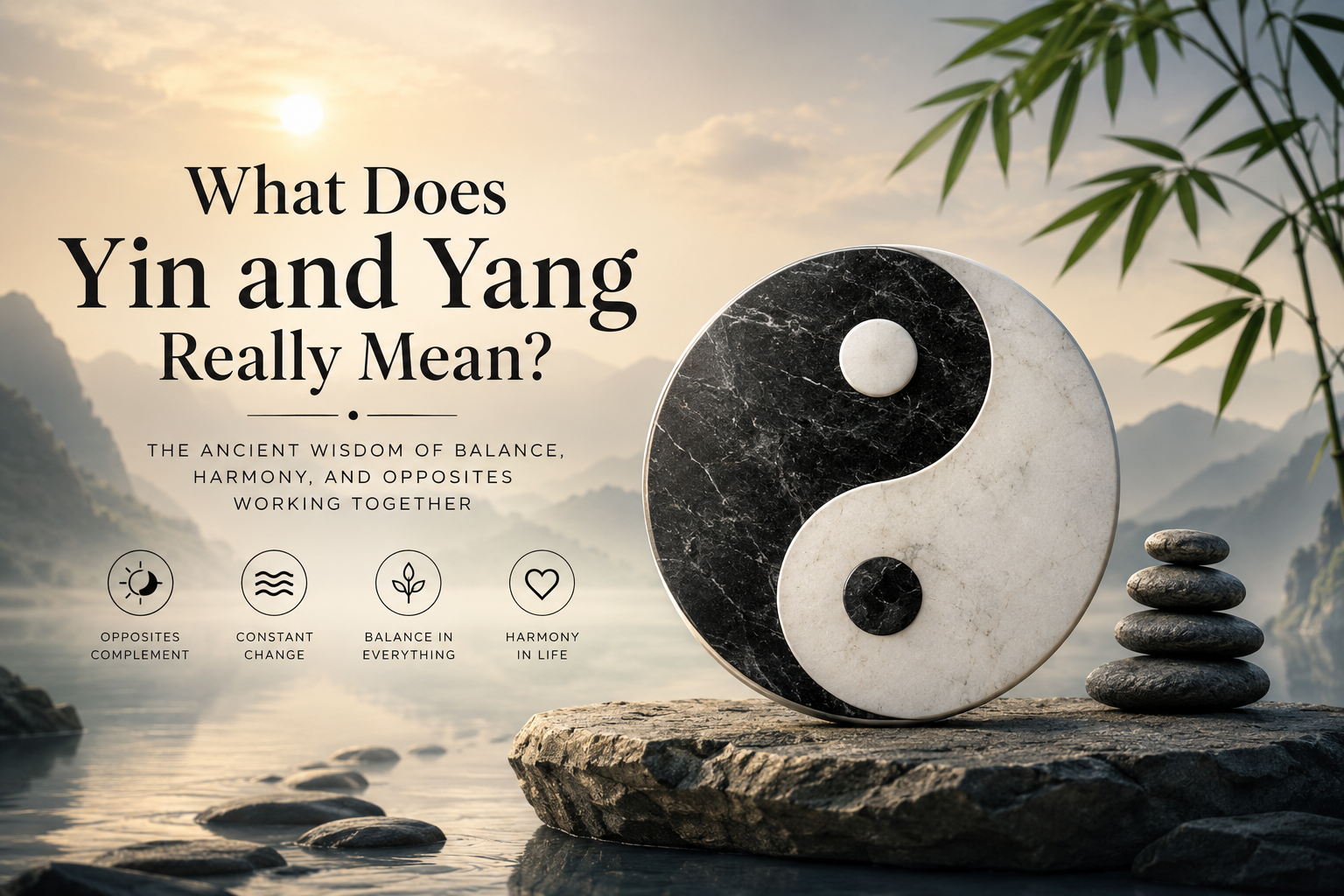 What Does Yin and Yang Really Mean?
