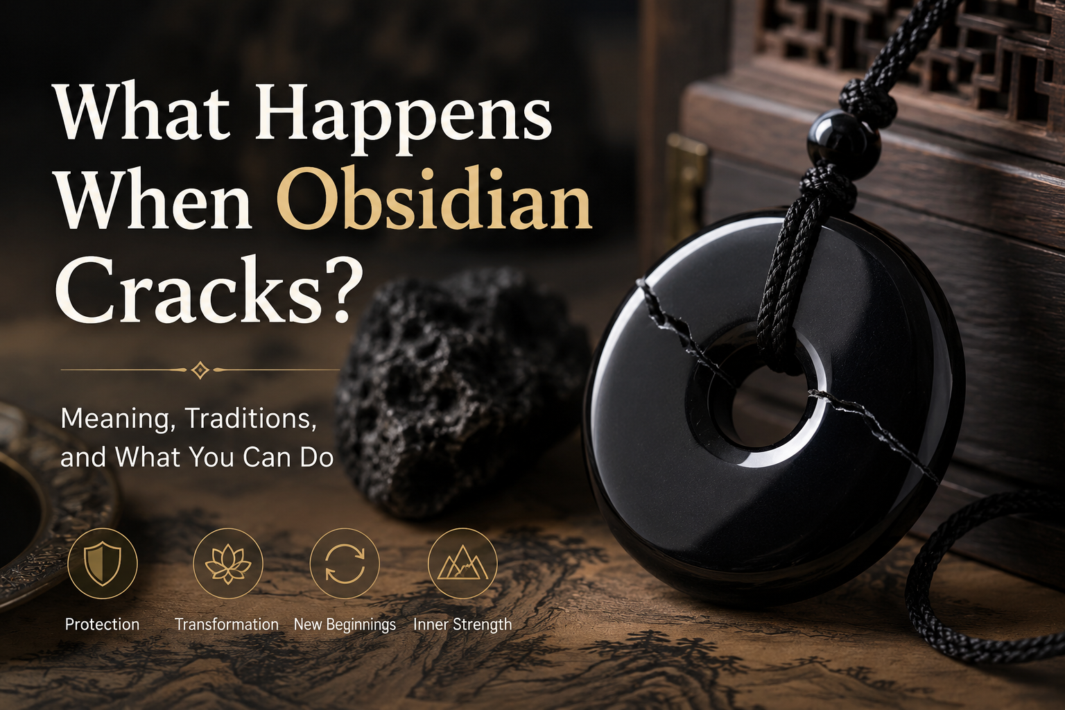 What Happens When Obsidian Cracks?