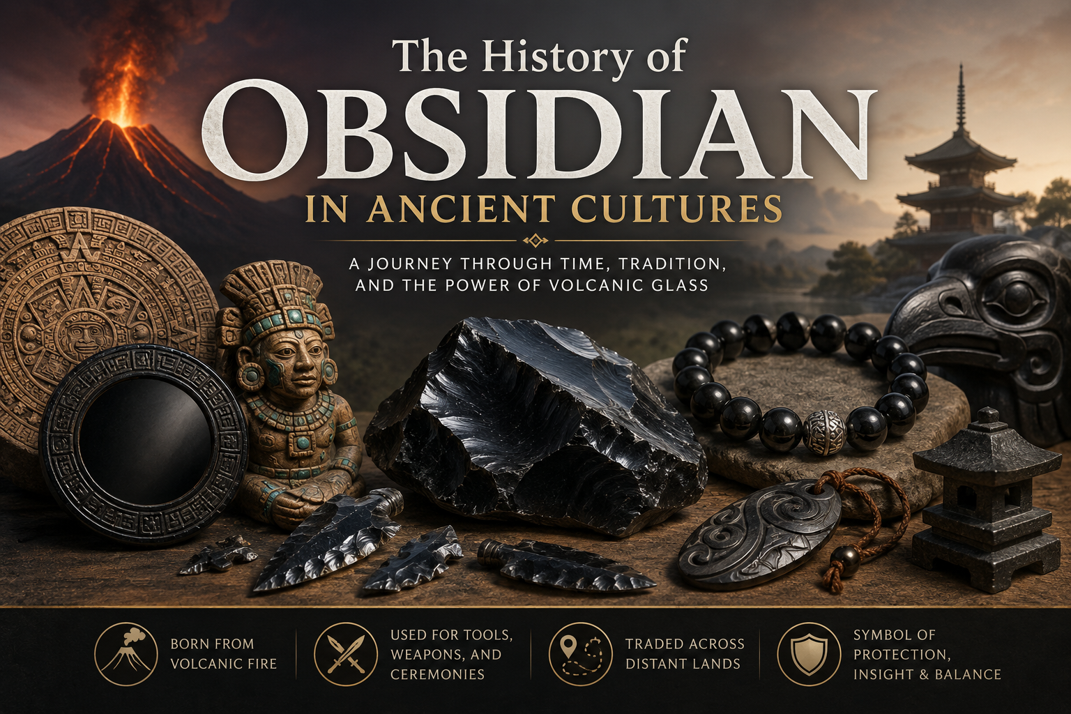 The History of Obsidian in Ancient Cultures