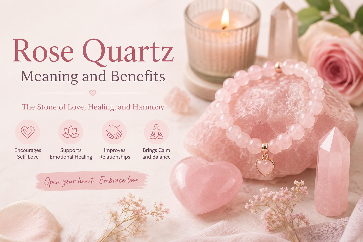 Rose Quartz Meaning and Benefits: Why This Pink Crystal Has Been Loved for Centuries