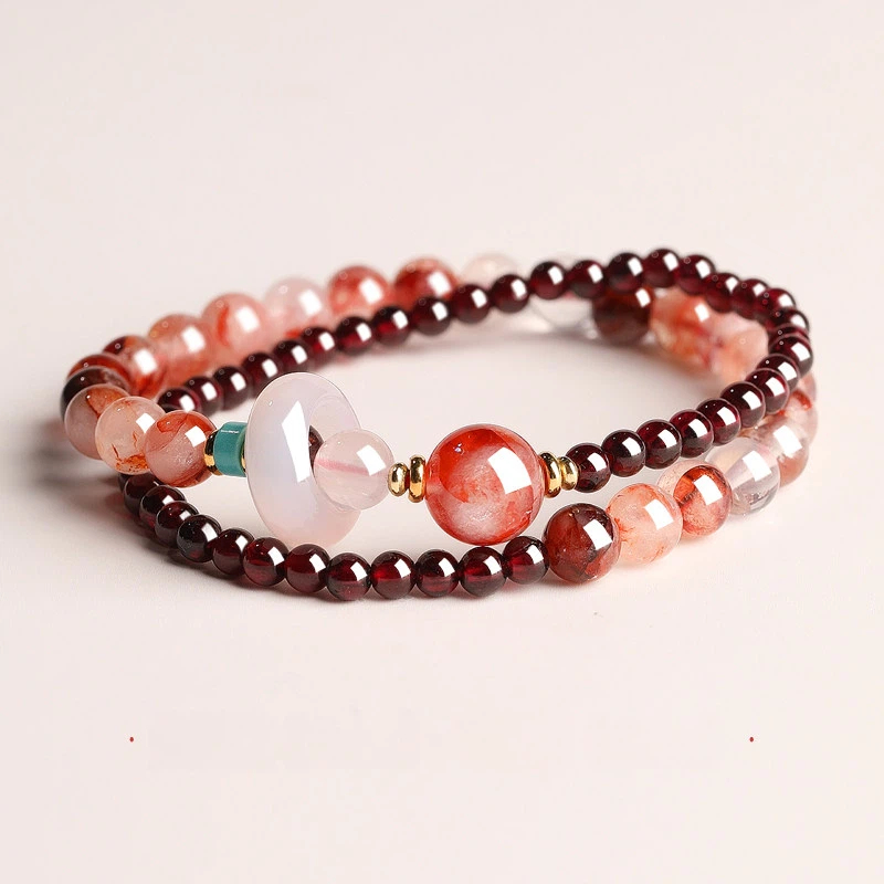 Natural Uruguayan Amethyst Bracelet for Women, Wealth & Prosperity Career Success, Exam Blessing Good Luck Jewelry