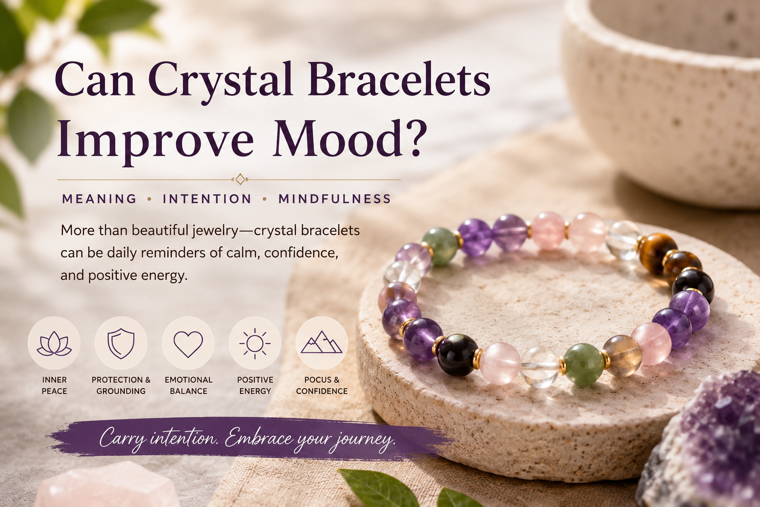 Can Crystal Bracelets Improve Mood? Here's Why Many People Think So