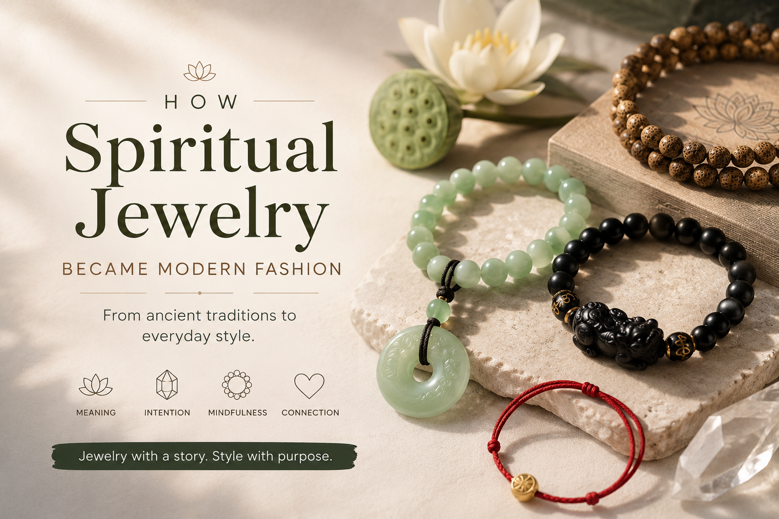 How Spiritual Jewelry Became Modern Fashion: From Ancient Traditions to Everyday Style