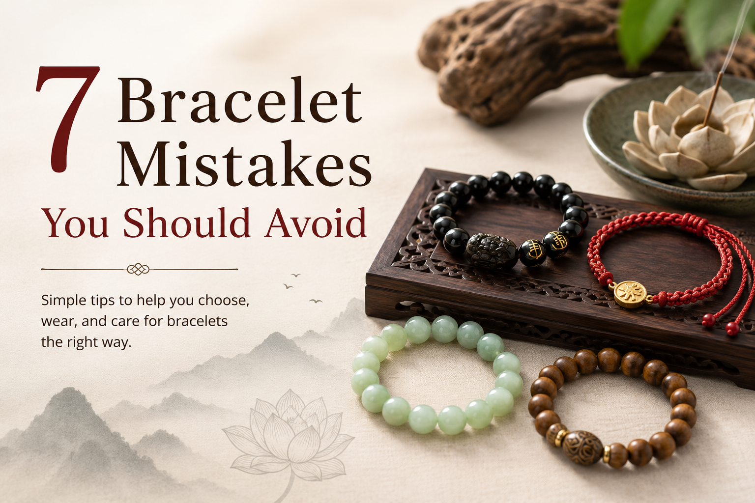 7 Bracelet Mistakes You Should Avoid