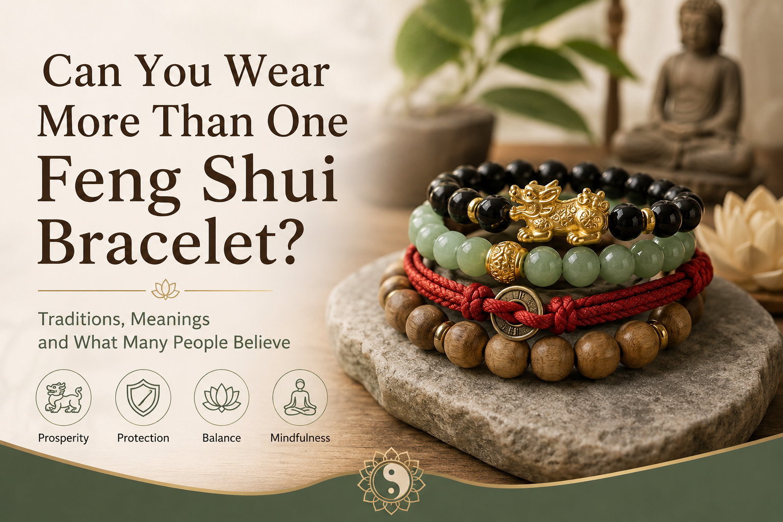 Can You Wear More Than One Feng Shui Bracelet? Here's What Many People Traditionally Believe