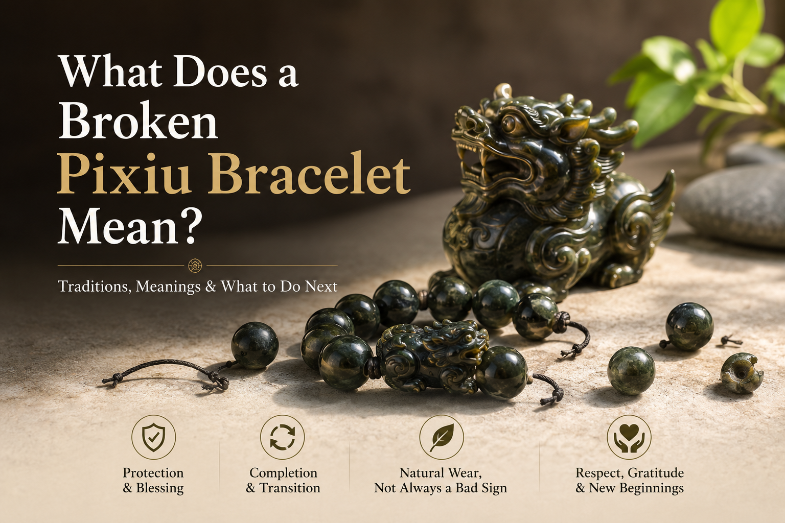 What Does a Broken Pixiu Bracelet Mean?
